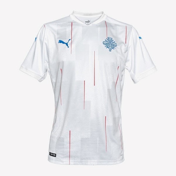Tailandia Camiseta Islandia 2ª 2020 Blanco